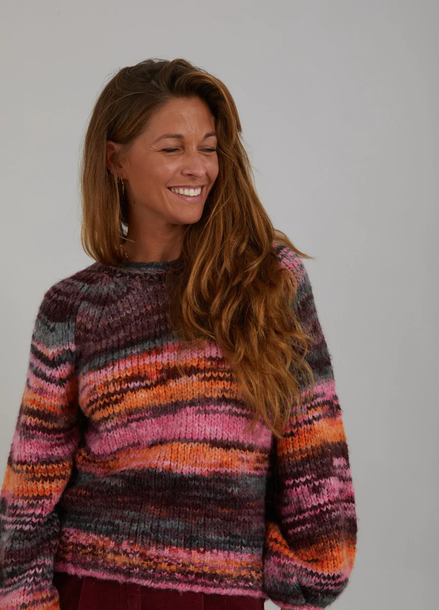 Coster copenhagen multicoloured chunky woollen jumper Corcra Boutique